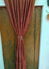 Indischer Baumwoll-Samtvorhang, Punkte-Print-Vorhang, Boho-Vorhang, Luxus-Vorhänge, Geschenk zur Wohnungserwärmung, buntes Dekor